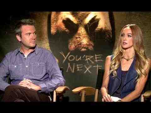 You're Next - Sharni Vinson & A.J. Bowen Interview