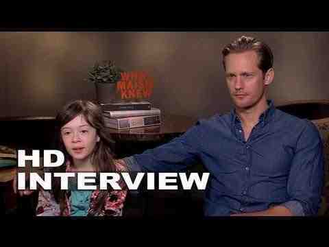 What Maisie Knew - Alexander Skarsgard & Onata Aprile Interview